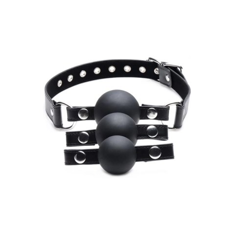 XR Brands BallGag System silikonowy zestaw 3 wymiennych kulek