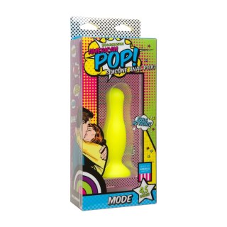 Doc Johnson Mode korek silikonowy 11 cm, bezpieczna podstawa, czarny