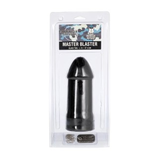 Domestic Partner Master Blaster Black - anatomiczny korek silikonowy XL