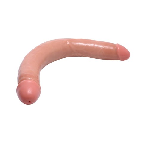 XR Brands Double Ended Model PVC 44,5 cm jasny - dwustronna konstrukcja
