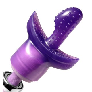 XR Brands Wand Essentials Violet - Nakładka do masażera, TPE, 6 cali