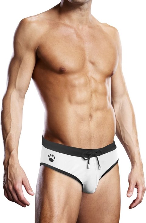 Prowler Swim Briefs białe - męskie kąpielowki L