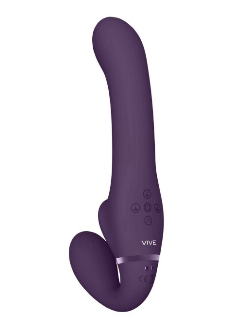 Vive Ai Air Wave - Intymny system podwojny, 3 silniki, silikon, USB