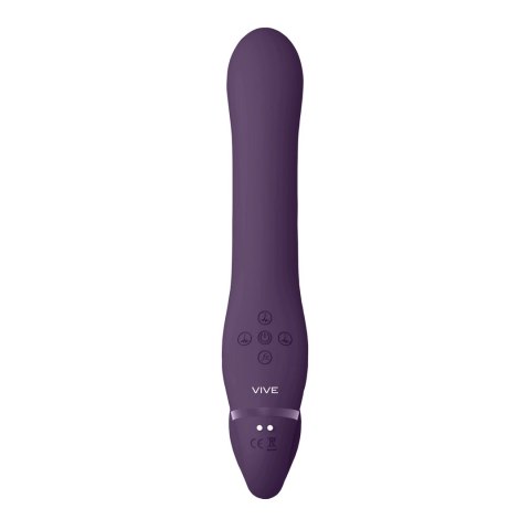 Vive Ai Air Wave - Intymny system podwojny, 3 silniki, silikon, USB