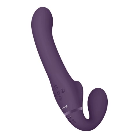 Vive Ai Air Wave - Intymny system podwojny, 3 silniki, silikon, USB