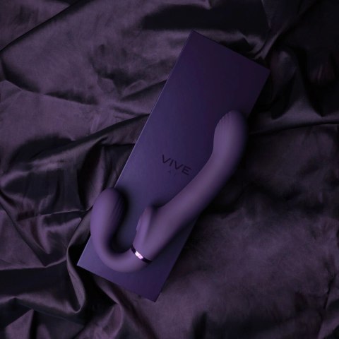 Vive Ai Air Wave - Intymny system podwojny, 3 silniki, silikon, USB
