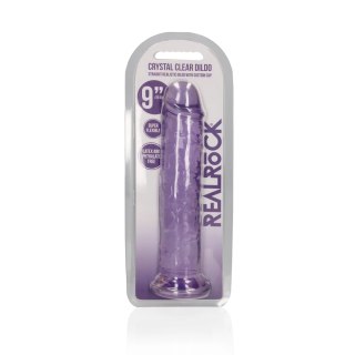 RealRock Crystal Clear 23 cm - Model anatomiczny z przyssawką