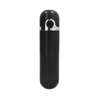 Shots Simplicity Mini Bullet - Kompaktowy model wibrujący USB czarny