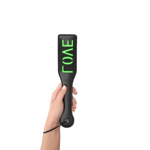 Ouch! Glow In The Dark Packa LOVE - Świecąca packa z fluorescencyjnym napisem
