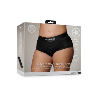 Ouch! Vibrating Strap-on Briefs XL/XXL - System O-Ring, 10 Trybow