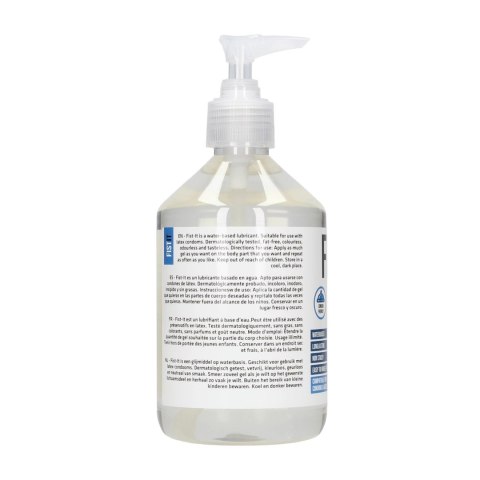Shots Fist It Water-Based Gęsty Żel Intymny 500 ml, Bezbarwny