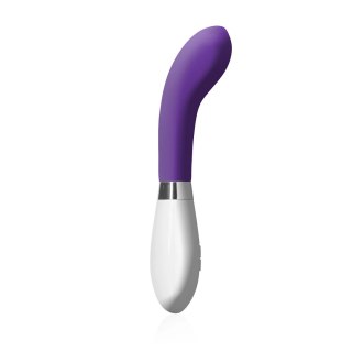 Luna by Shots Apollo - Wibrator nachylony, silikonowy 21 cm, 10 trybow