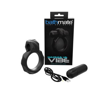 Bathmate Power Rings silikonowy pierścień 4,5 cm elastyczny czarny