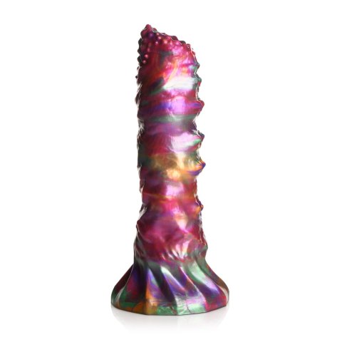 XR Brands Creature Cocks Larva silikonowy model z przyssawką, kolorowy