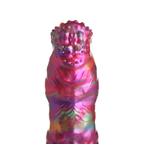 XR Brands Creature Cocks Larva silikonowy model z przyssawką, kolorowy