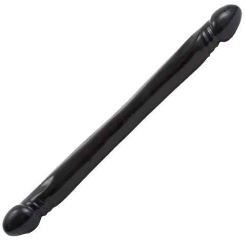 Doc Johnson Double Header dwustronny model wąski 45 cm biały