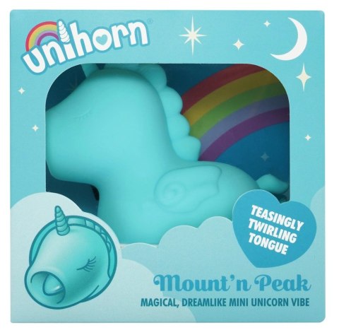 Unihorn Mount'n Peak - Stymulator bezdotykowy, silikon, 9x9x4 cm