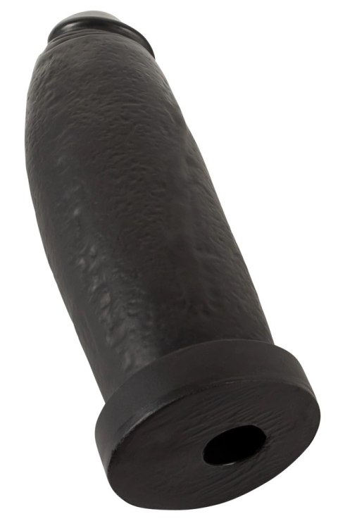 Realistixxx Real Giant XXL 29,8 cm - model anatomiczny czarny PVC