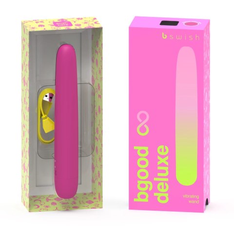 B Swish Bgood Infinite Deluxe rożowy - stymulator silikonowy 5 trybow