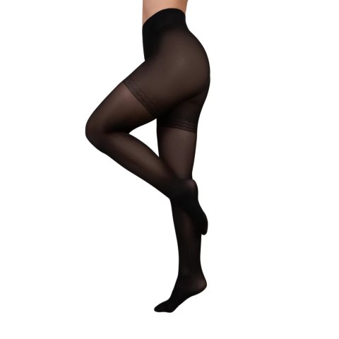 Bye Bra Control Slim 70 rajstopy modelujące połbłyszczące czarne S