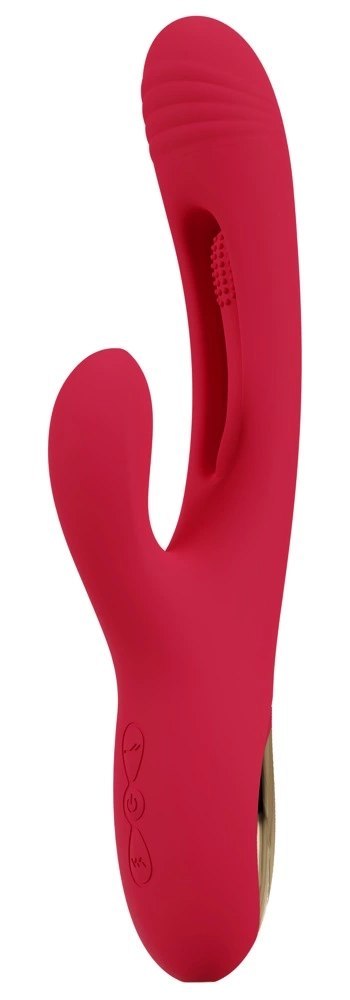 Sweet Smile Rabbit Flicking - Model z funkcją Flicking Tongue, fioletowy 24,2 cm