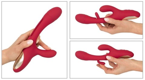 Sweet Smile Rabbit Flicking - Model z funkcją Flicking Tongue, fioletowy 24,2 cm