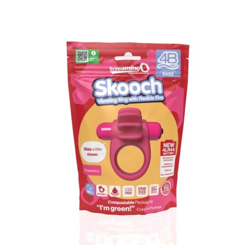 The Screaming O Skooch Pierścień Wibrujący 5 Trybow Rożowy Silikon