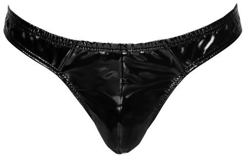 Black Level Stringi Męskie XL Czarny Połysk Bi-elastic Komfort