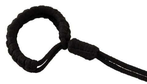 Bad Kitty Cuff Set Rope czarne linowe opaski na ręce i nogi rozmiar 2