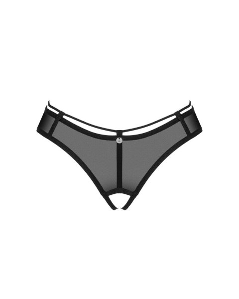 Obsessive Roxelia XL/2XL - stringi z transparentnej siateczki bez szwu