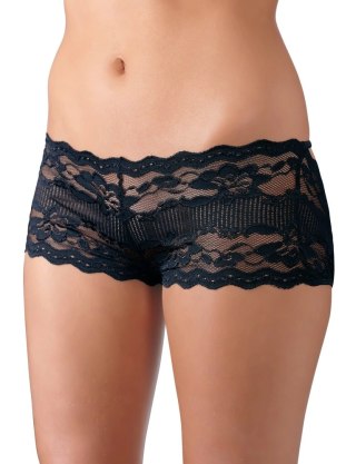 Cottelli Lingerie koronkowe majteczki z kokardą czarne S