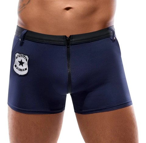 Svenjoyment Bokserki Męskie Police Look Granatowe 2XL Komfort Stretch