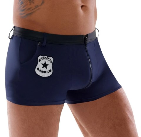 Svenjoyment Bokserki Męskie Police Look Granatowe 2XL Komfort Stretch