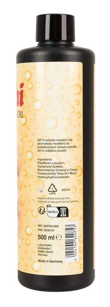 Flutschi Orgy Oil 500ml - bezzapachowy olej o długotrwałej śliskości