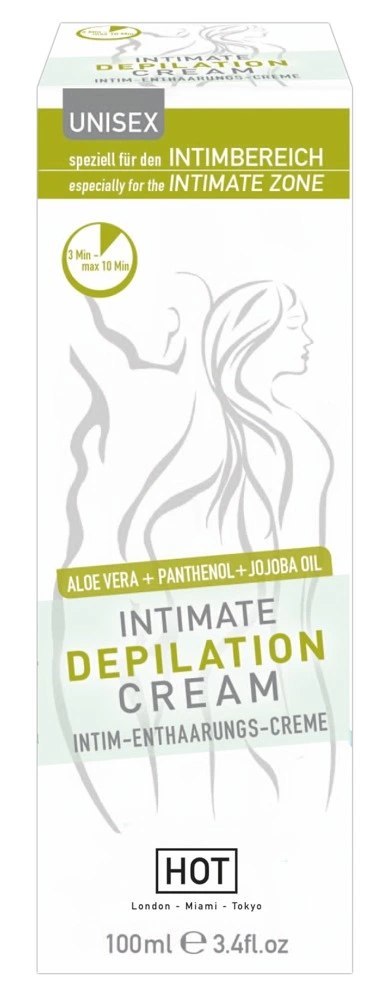 Intimate Depilation Krem do Depilacji z Aloesem i Pantenolem 100ml