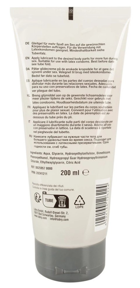 Just Glide Performance żel intymny wodno-silikonowy 200ml medyczny