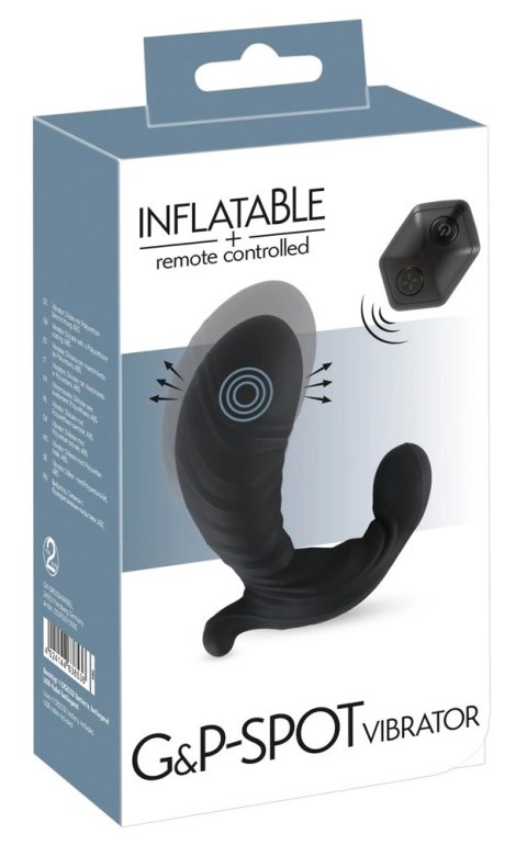 RC Inflatable System Plug z pilotem - silikonowy model pompowany, 12 cm