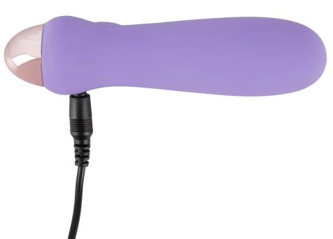 Cuties Mini Wibrator Fioletowy 7 Trybow Kompaktowy USB 12,5 cm