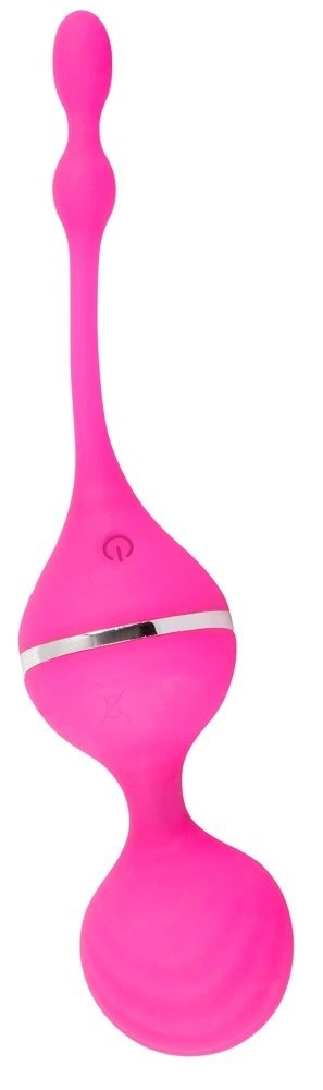 Sweet Smile Kule Treningowe Rożowe 10 Trybow Wibracji USB 18cm