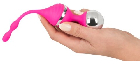 Sweet Smile Kule Treningowe Rożowe 10 Trybow Wibracji USB 18cm
