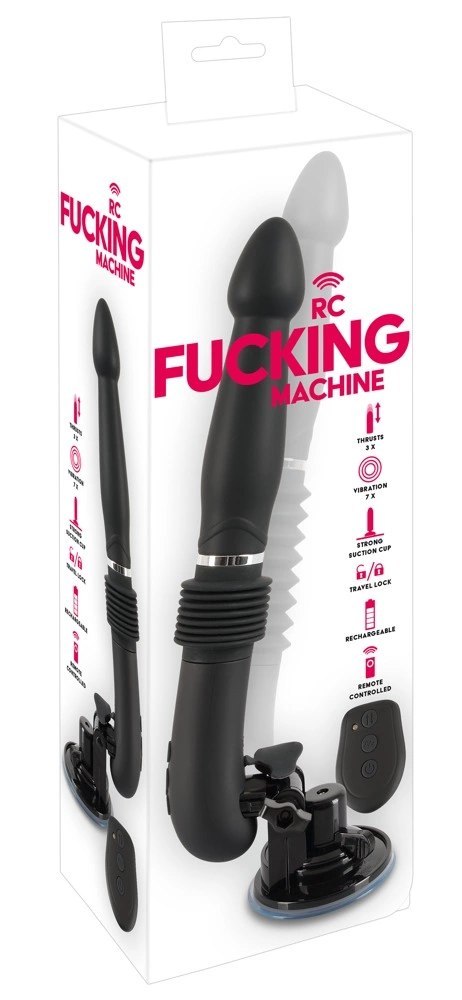 You2Toys Maszyna Intymna z Przyssawką i Pilotem, 7 Trybow, 36cm