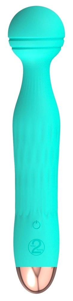 Cuties Mini Wibrator Zielony - Kompaktowy Model z Głowką, 17,2 cm