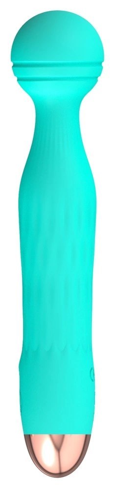 Cuties Mini Wibrator Zielony - Kompaktowy Model z Głowką, 17,2 cm