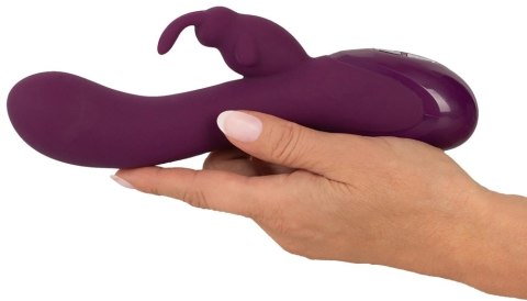 Sweet Smile Rabbit Vibe Violet - wielofunkcyjny model punktu G, 21,4 cm