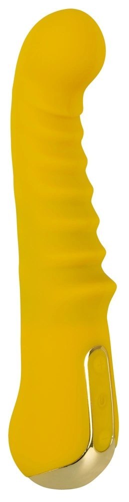 Your New Favorite Dynamiczny masażer G-Spot żołty, 10 trybow, 20 cm