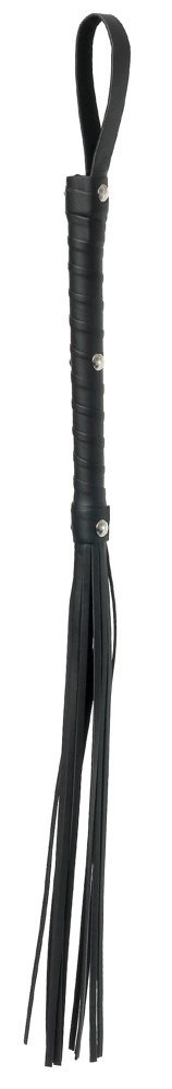 Fetish SoftLine Czarny Bicz z Paskiem na Rękę 65 cm