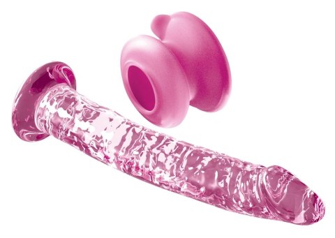 Icicles Model 67 Szklana Maszyna Intymna z Podstawką 17 cm
