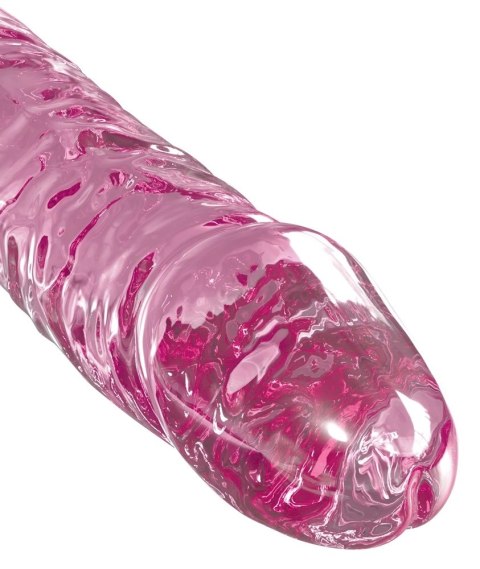Icicles Model 67 Szklana Maszyna Intymna z Podstawką 17 cm