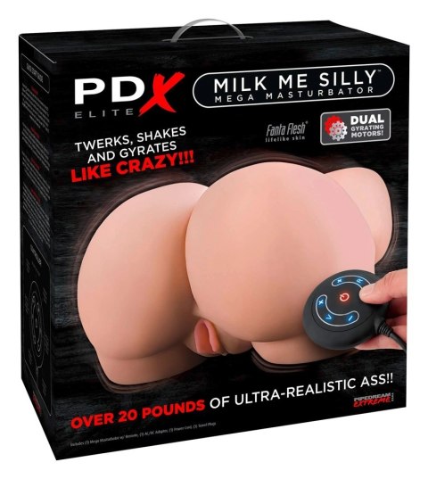 Pipedream PDX Elite Torso z Pośladkami i Pilotem, 31x30x18 cm, TPE