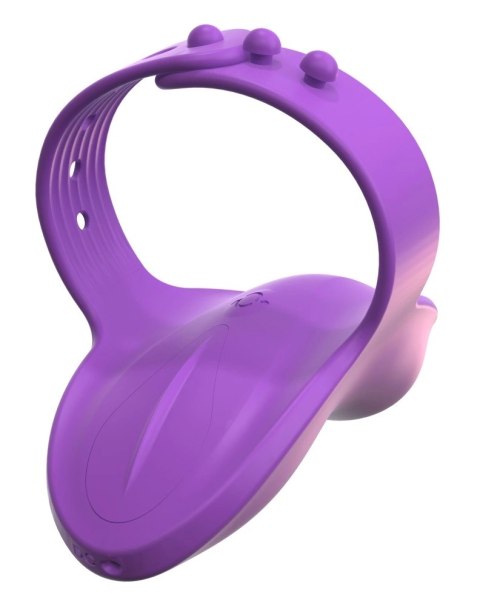 Fantasy For Her Hotspot - silikonowy mini wibrator na palec, fioletowy